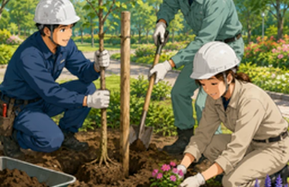 パートナー様とのご縁を大切にしています。 小金井市で造園 協力会社様、募集！