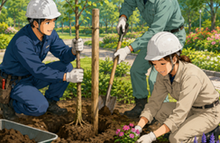 パートナー様とのご縁を大切にしています。 小金井市で造園 協力会社様、募集！